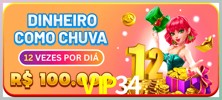 Aplicativo móvel VIP34 para iOS e Android