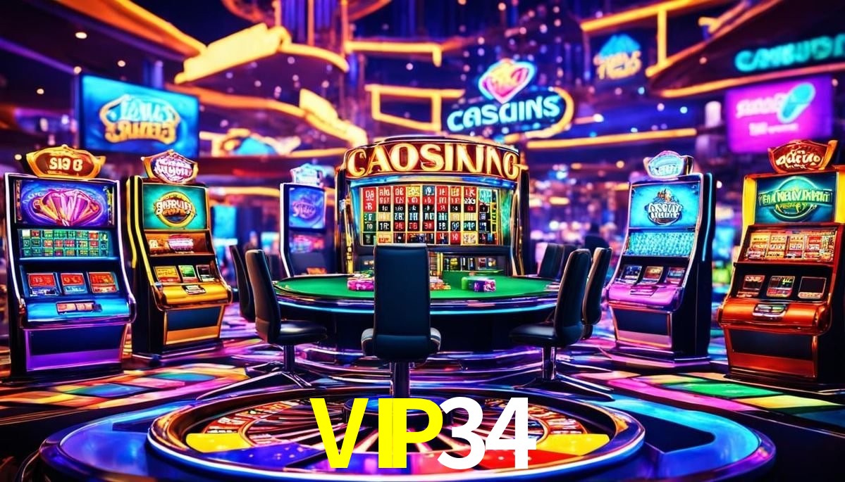 Jogos de Mesa Premium VIP34 - Blackjack, Roleta, Baccarat