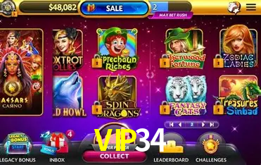 Slots VIP34 - Jackpots Progressivos