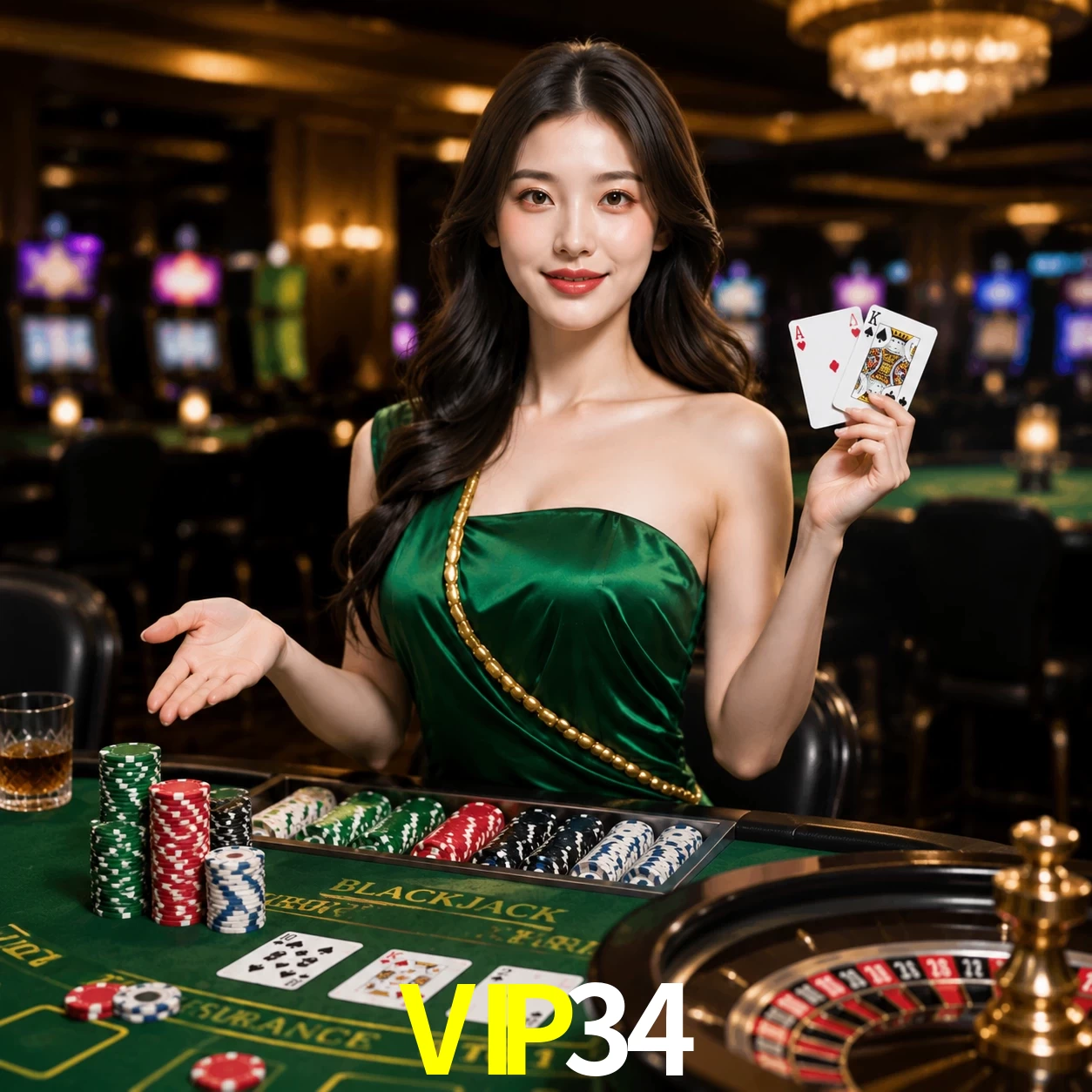 Conta VIP34 sincronizada site e app