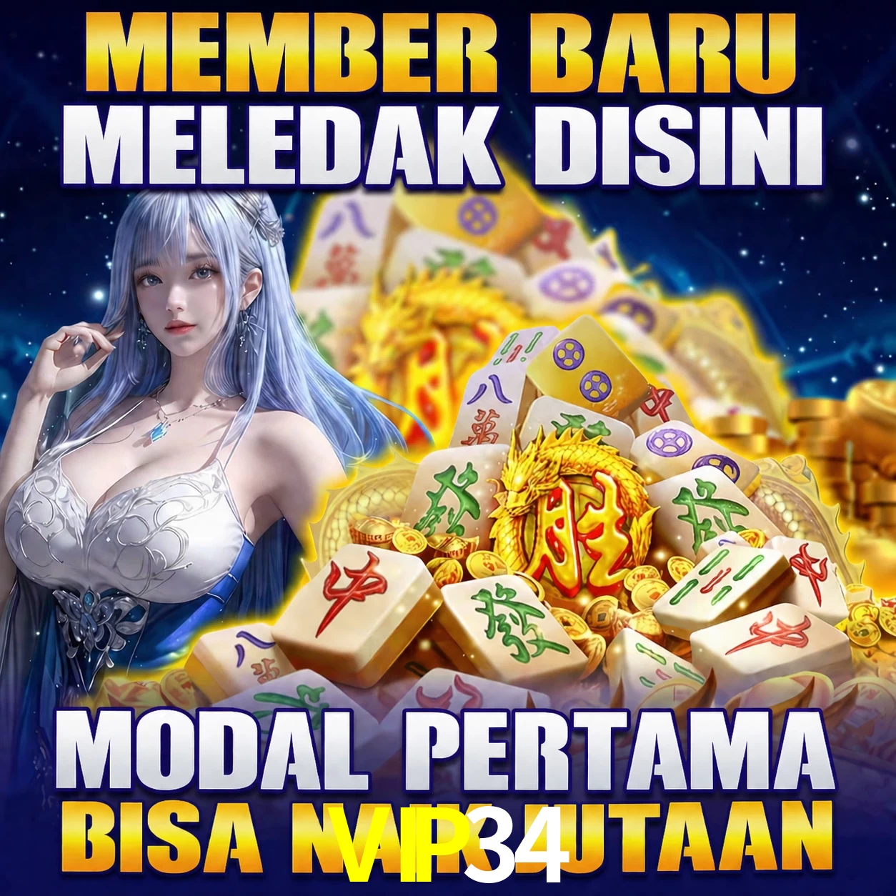 Slots com prêmios VIP34